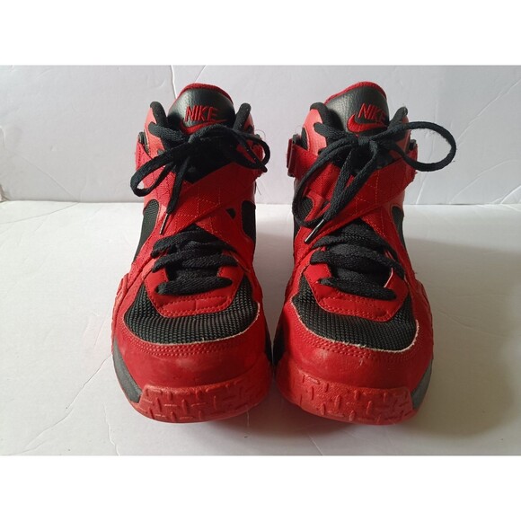 Nike Air Raid University Red Black Men's Size 10 - Picture 2 of 8